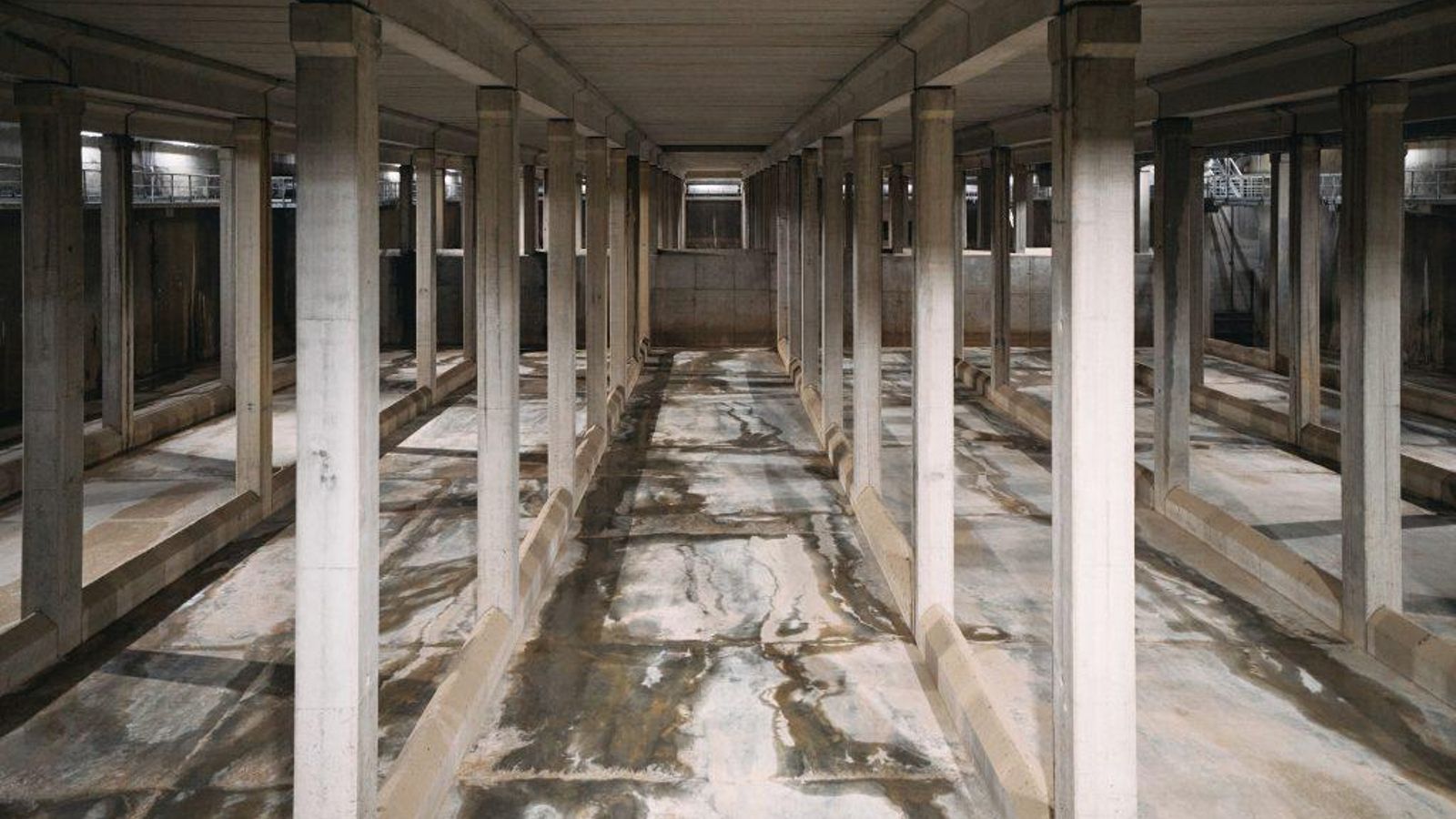 Depósito de aguas pluviales de Alcalá de Guadaíra.