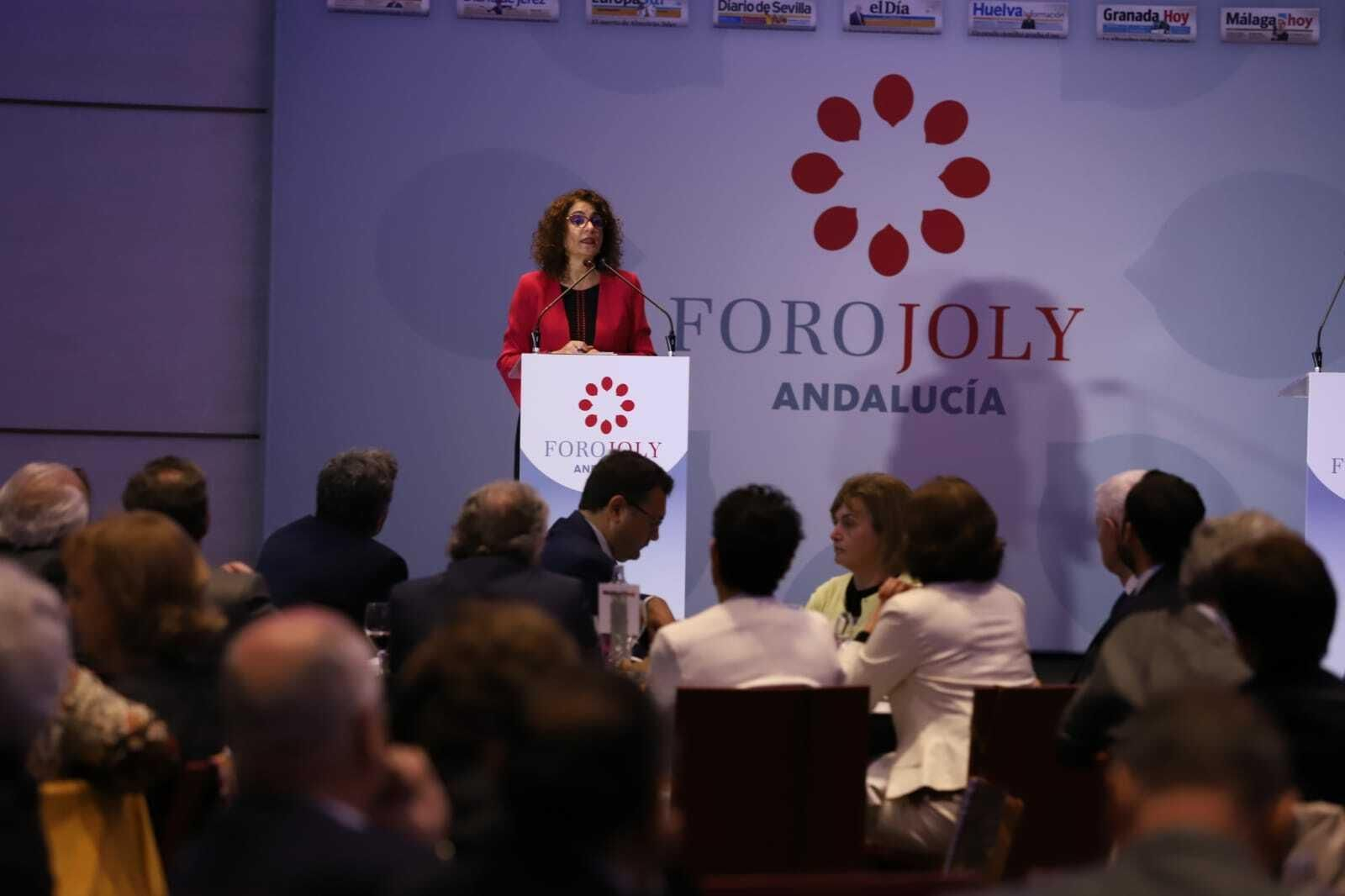 Las fotos del Foro Joly con María Jesús Montero