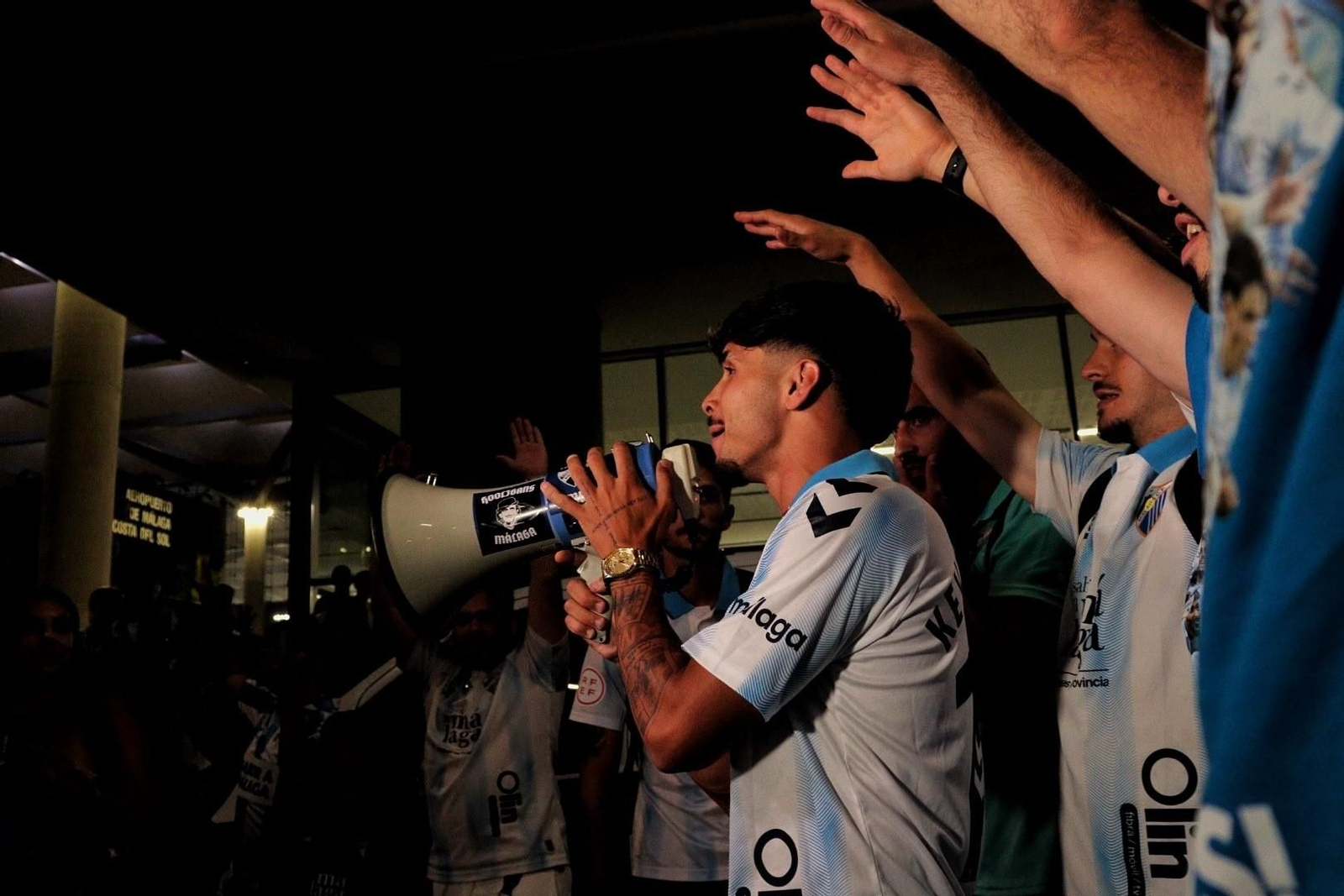 La madrugada interminable con la que Málaga celebró el ascenso