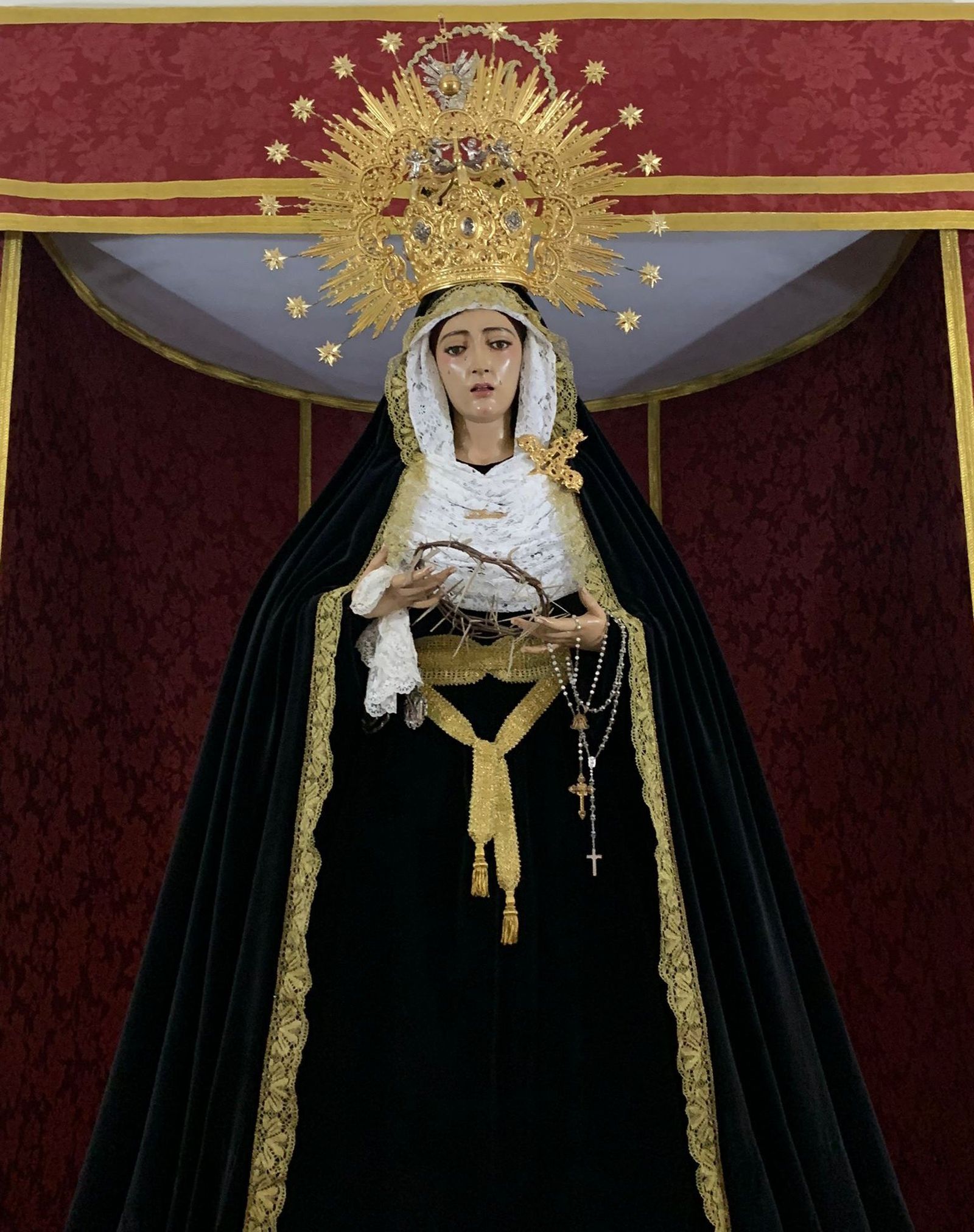 Santísima Virgen de la Divina Gracia, de la Hermandad de Padre Pío-Palmete