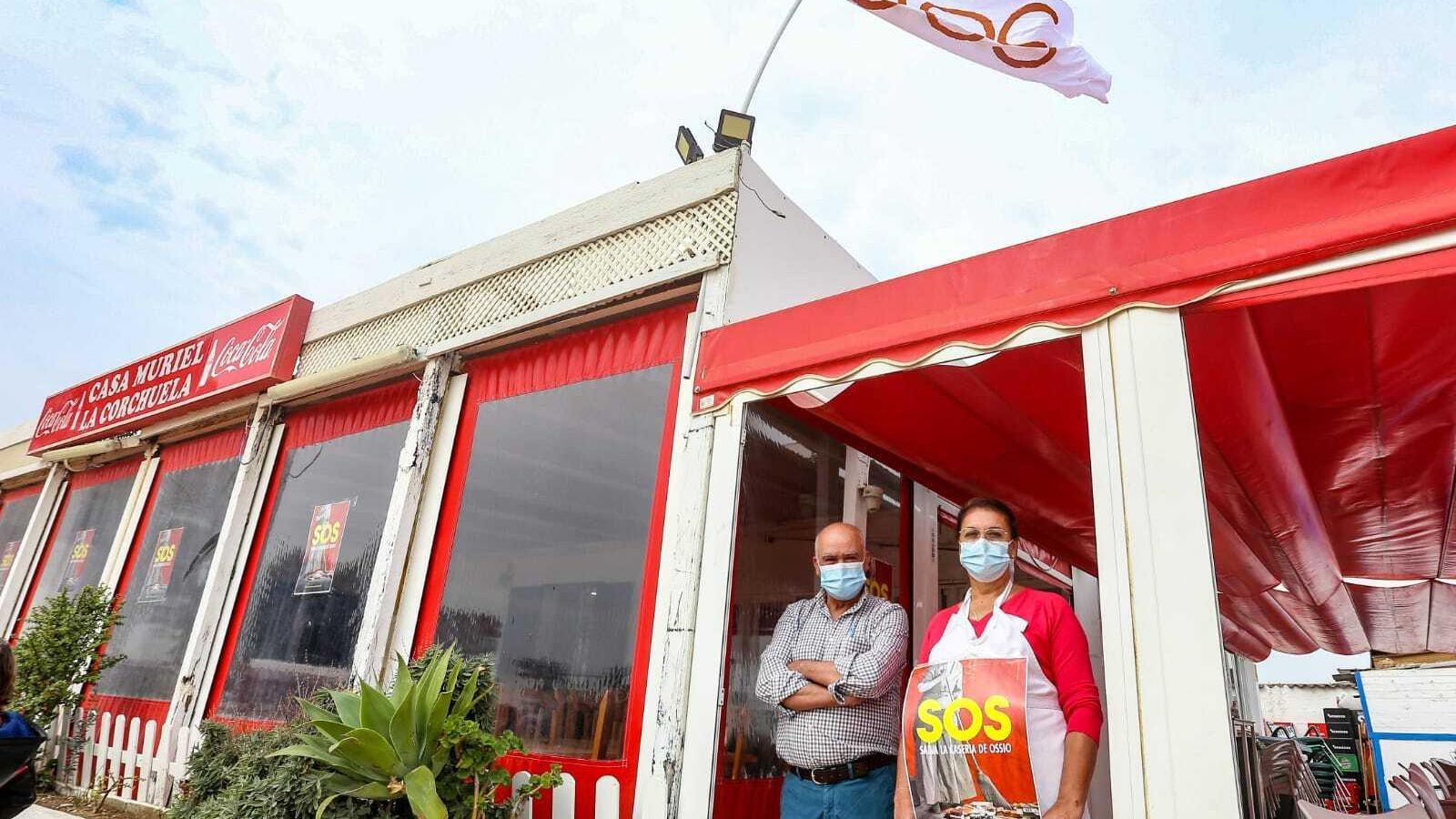 La Corchuela, el otro negocio de la playa de La Casería afectado por los expedientes de desalojo de Costas.