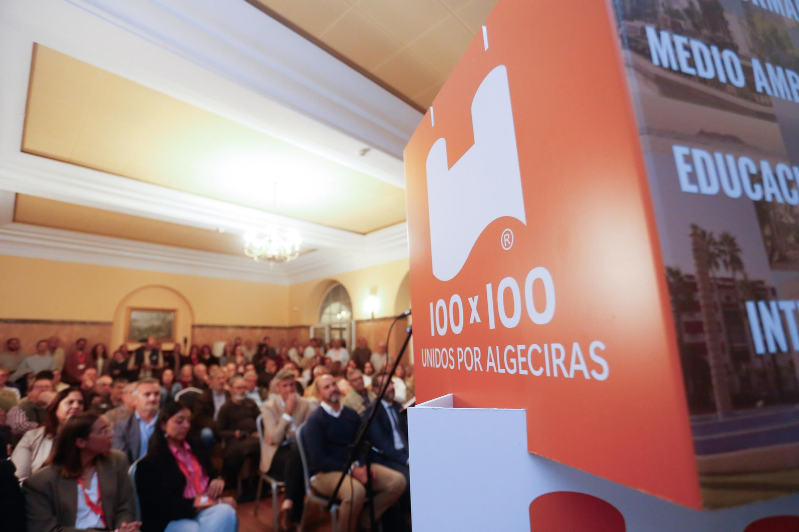 Las fotos de la presentación de 100x100 Unidos por Algeciras en el hotel Reina Cristina