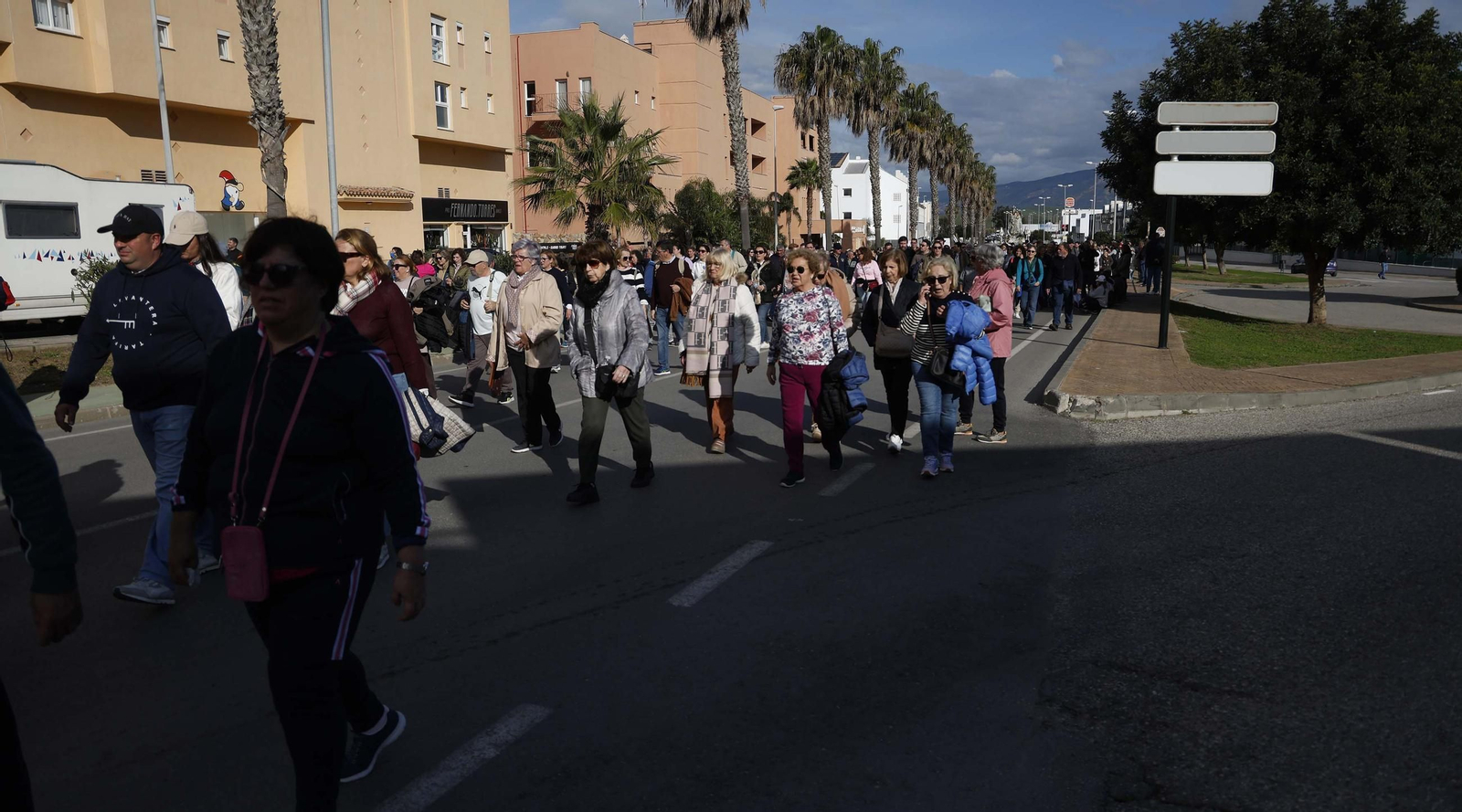 Fotos de la llegada de la Virgen de la Luz a Tarifa por su 275 aniversario como patrona