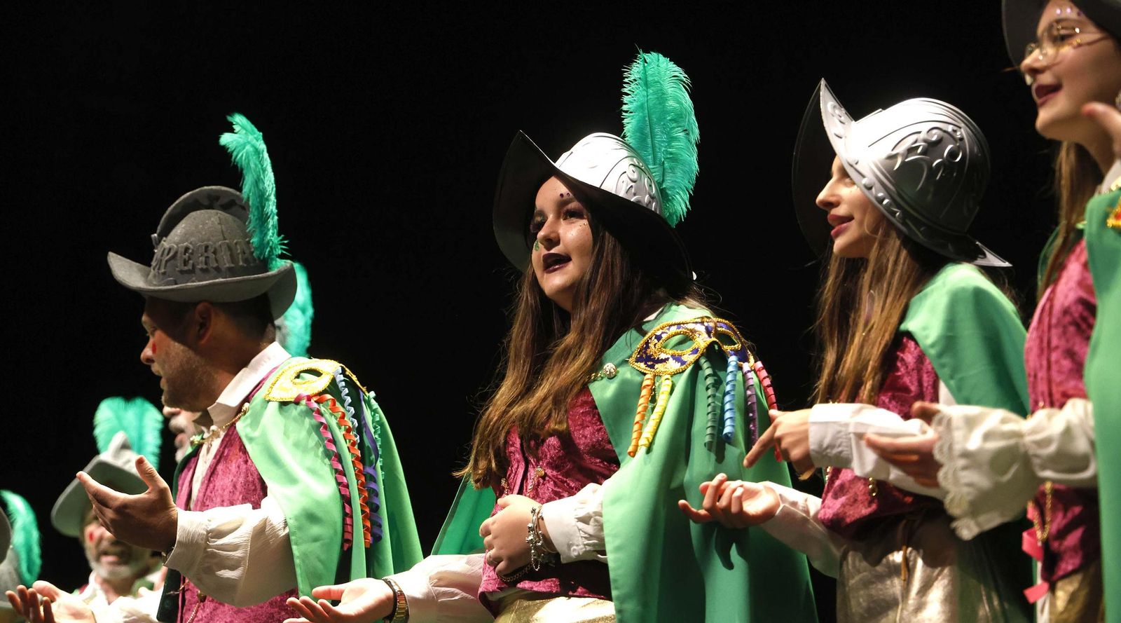 Fotos de las actuaciones del Carnaval de La Línea en el Palacio de Congresos