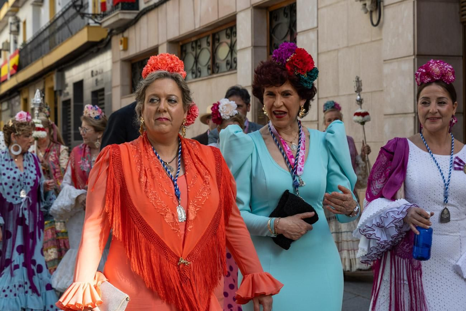 Recepción de Cofradías de la Romería de La Virgen de la Cabeza en Andújar