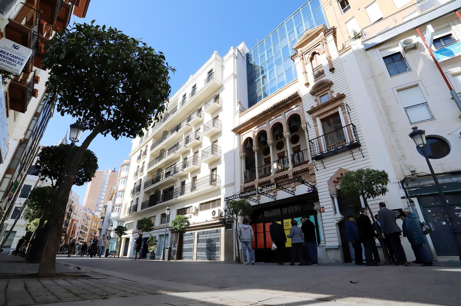 Sala El Comercial, de la Fundación Cajasol.