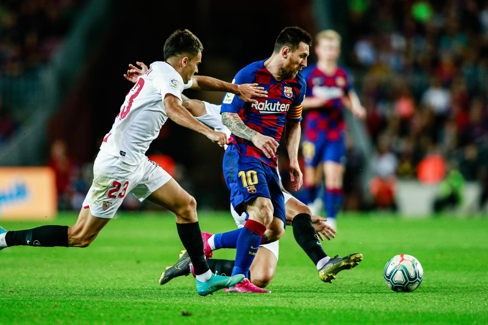 Las imágenes del Barcelona-Sevilla Las imágenes del Barcelona-Sevilla