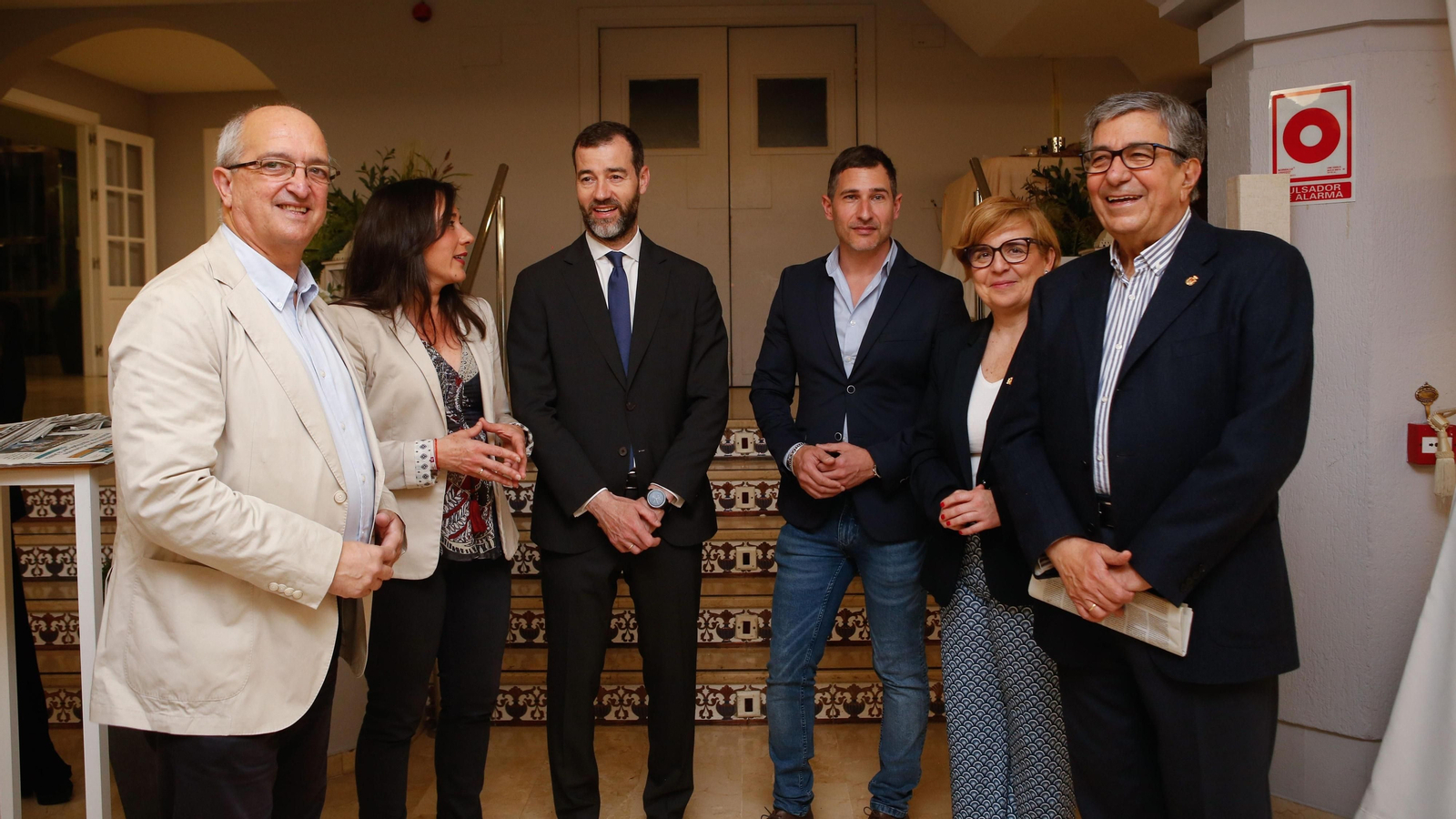 Fotos del Desayuno Coloquio de Europa Sur y el Propeller Club de Algeciras con Benito Núñez Quintanilla