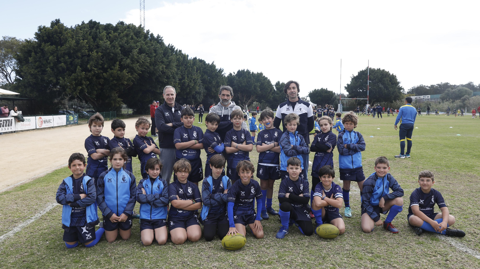 Las fotos de la Jornada de escuelas de rugby en Pueblo Nuevo de Guadiaro