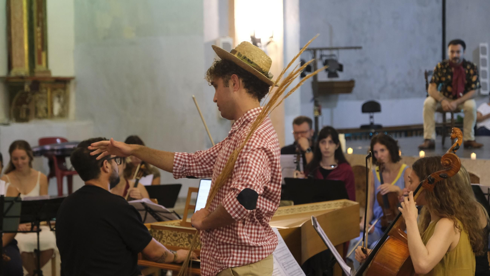 Ensayo general de la ópera de la academia musical de Vélez Blanco, en imágenes