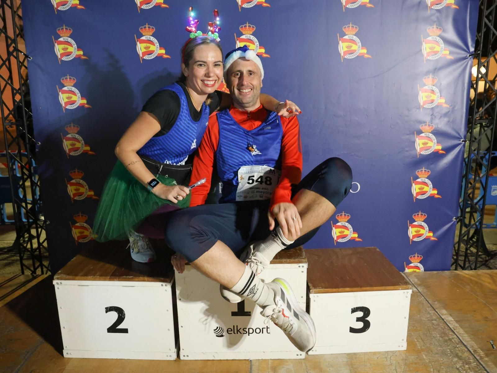 Las fotos de la San Silvestre del Real Club Mediterráneo en Málaga
