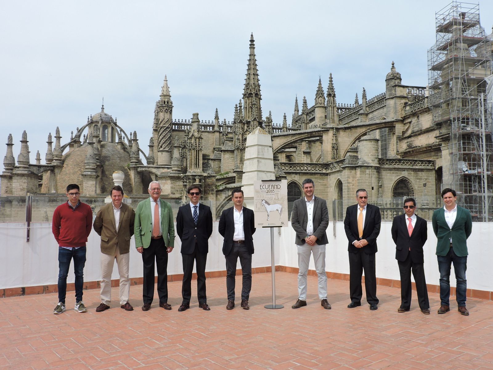 Presentación del concurso en la Casa de la Provincia, en Sevilla.