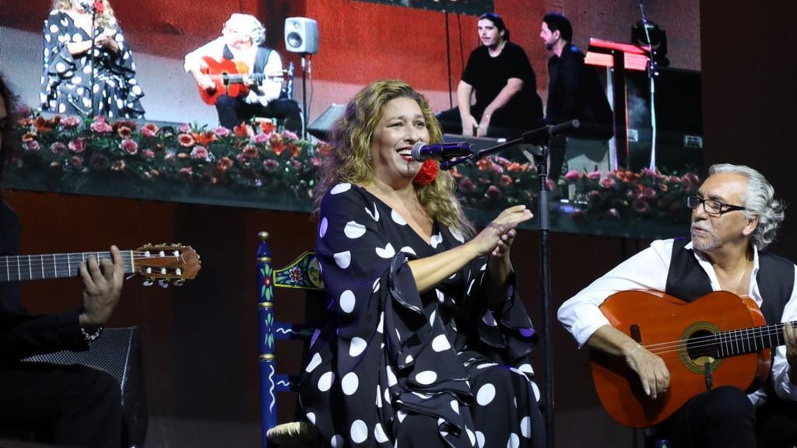 Estrella Morente cerró la noche con su actuación.