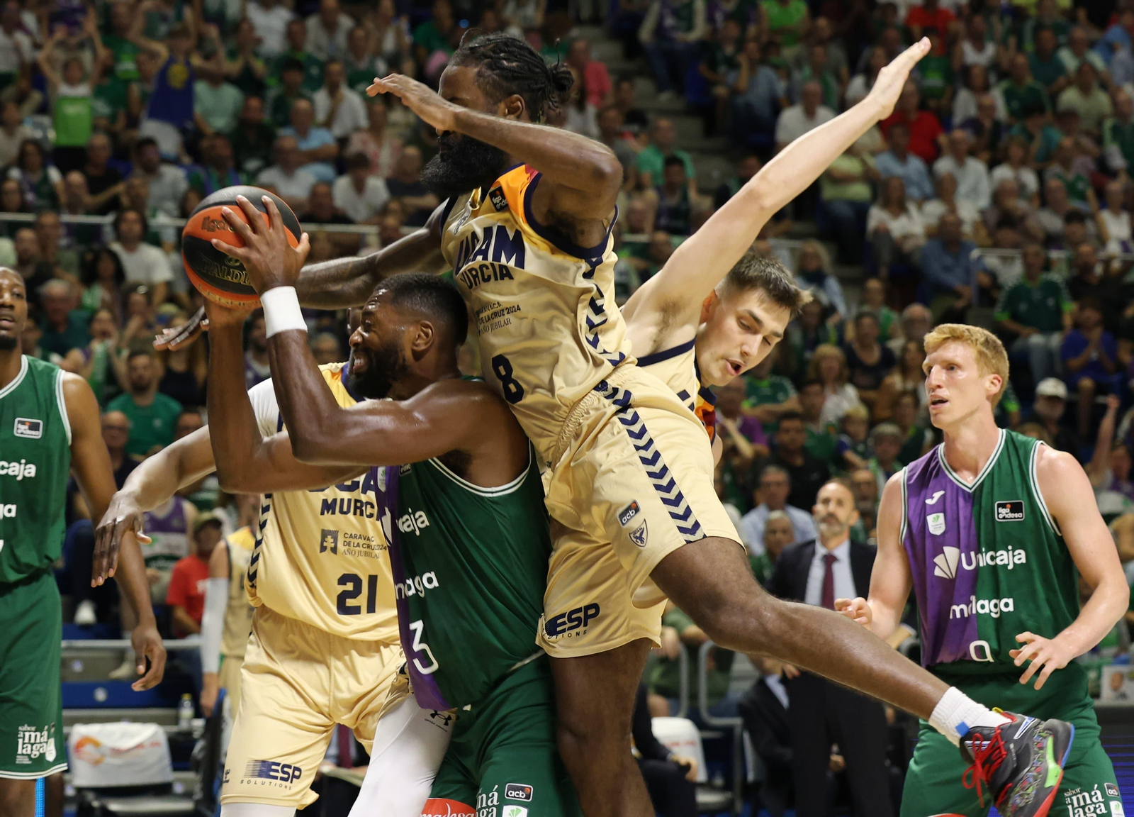 Fotos del Unicaja - UCAM Murcia