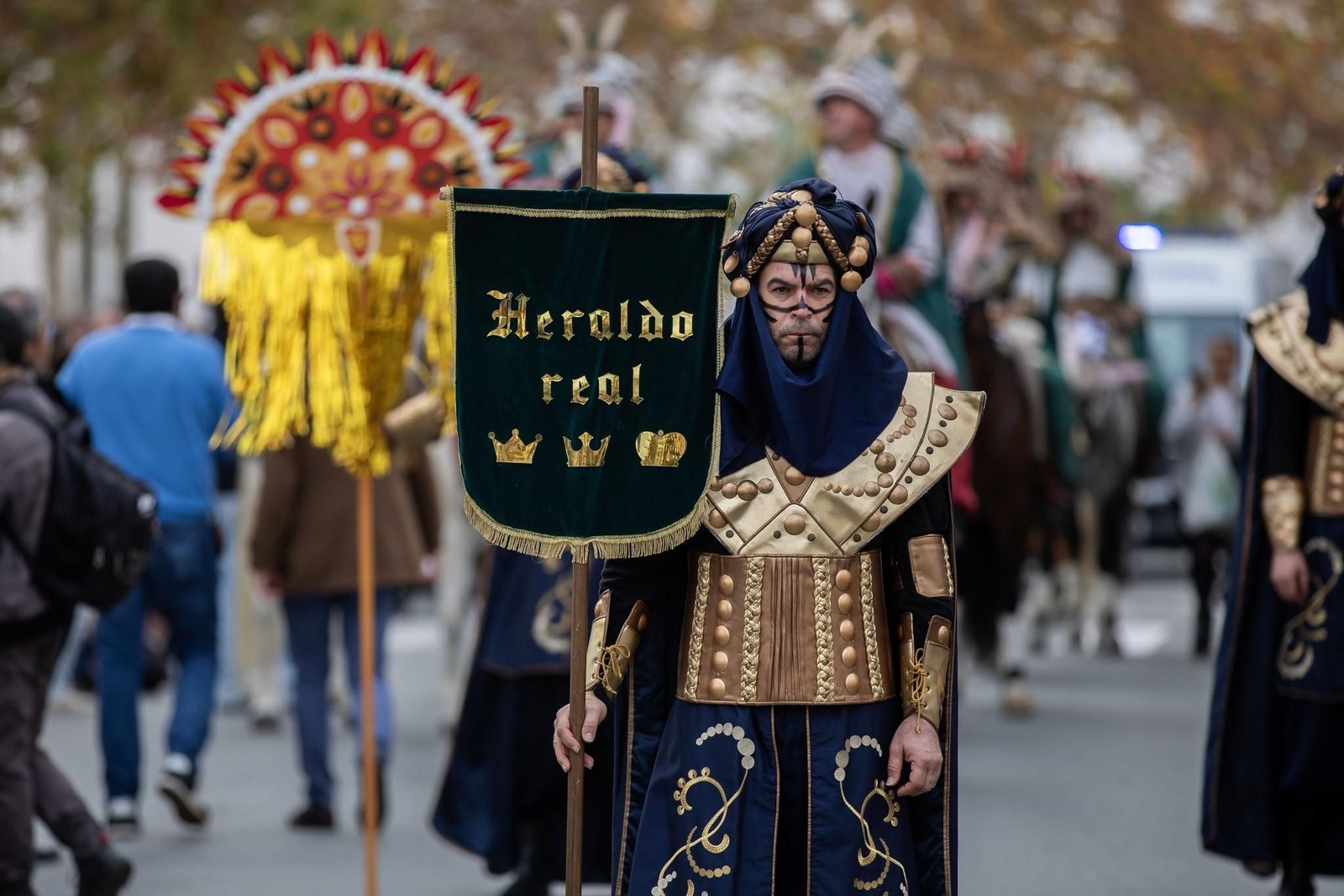 El Heraldo Real el pasado 2024 en Huelva.