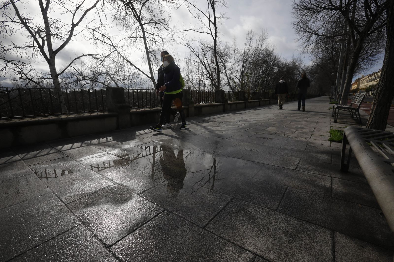 Fotografías: La borrasca Justine deja atrás Córdoba