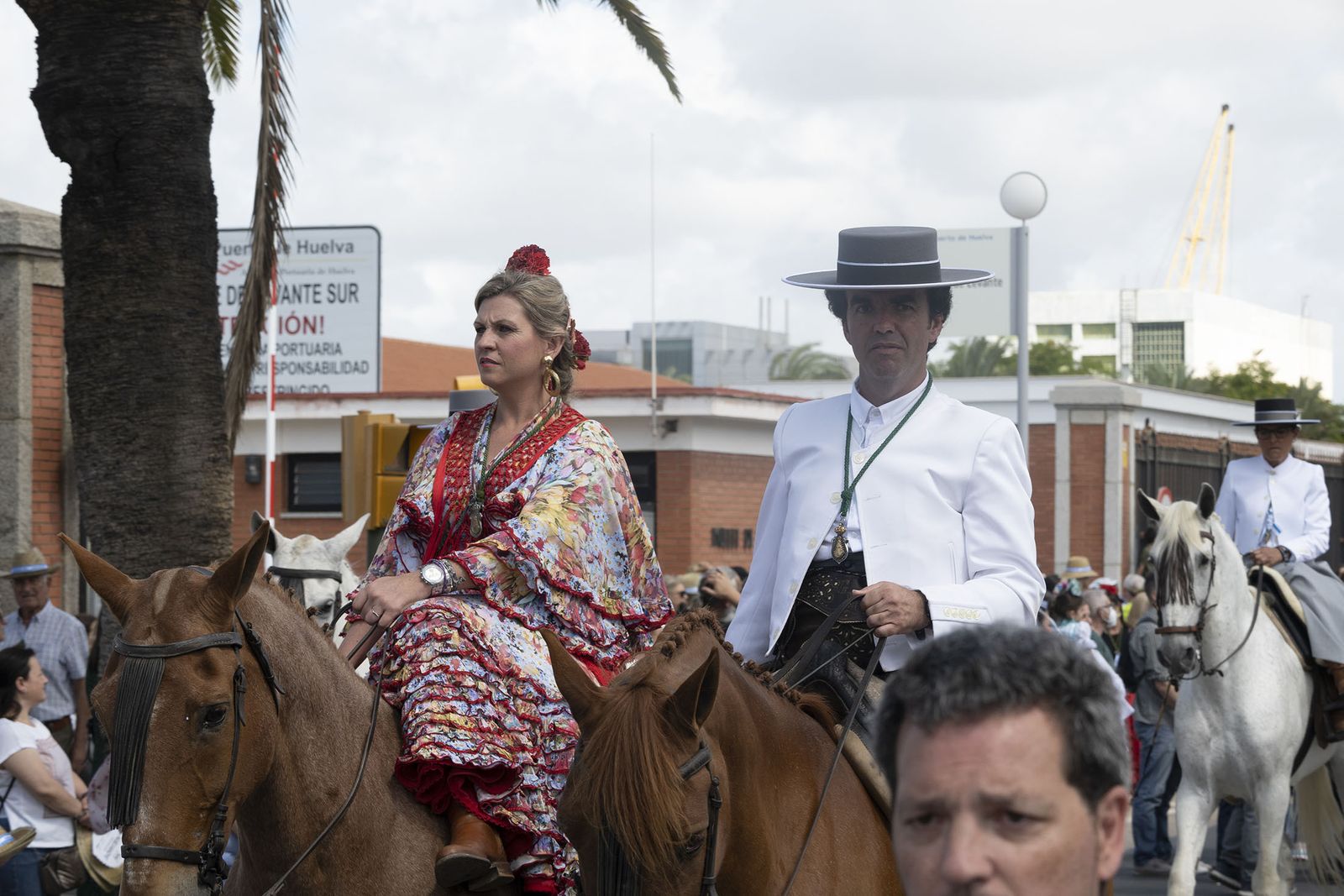 Todos los rocieros de la comitiva de la Hermandad de Huelva, en imágenes