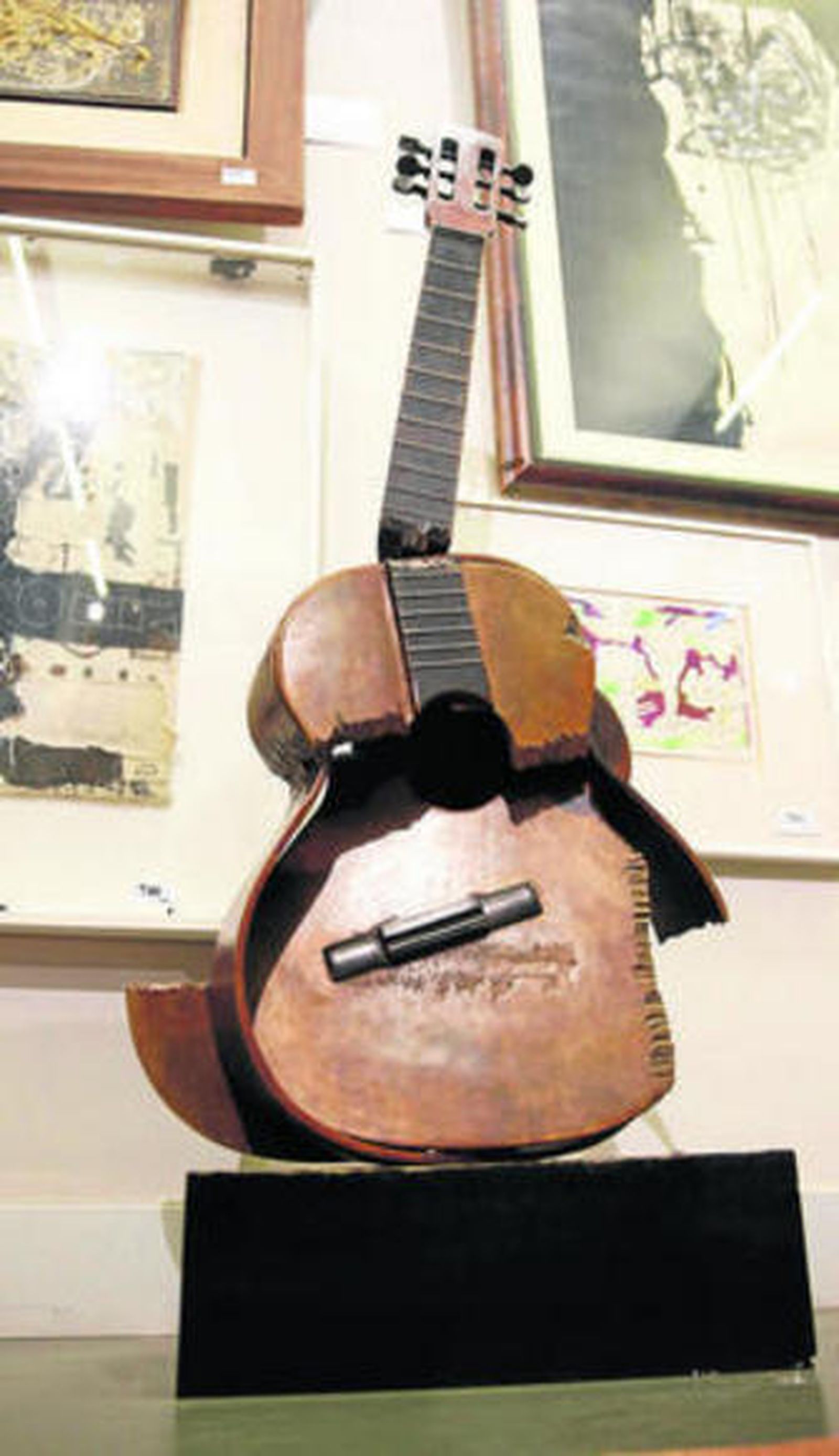 Algunas de las piezas subastadas.