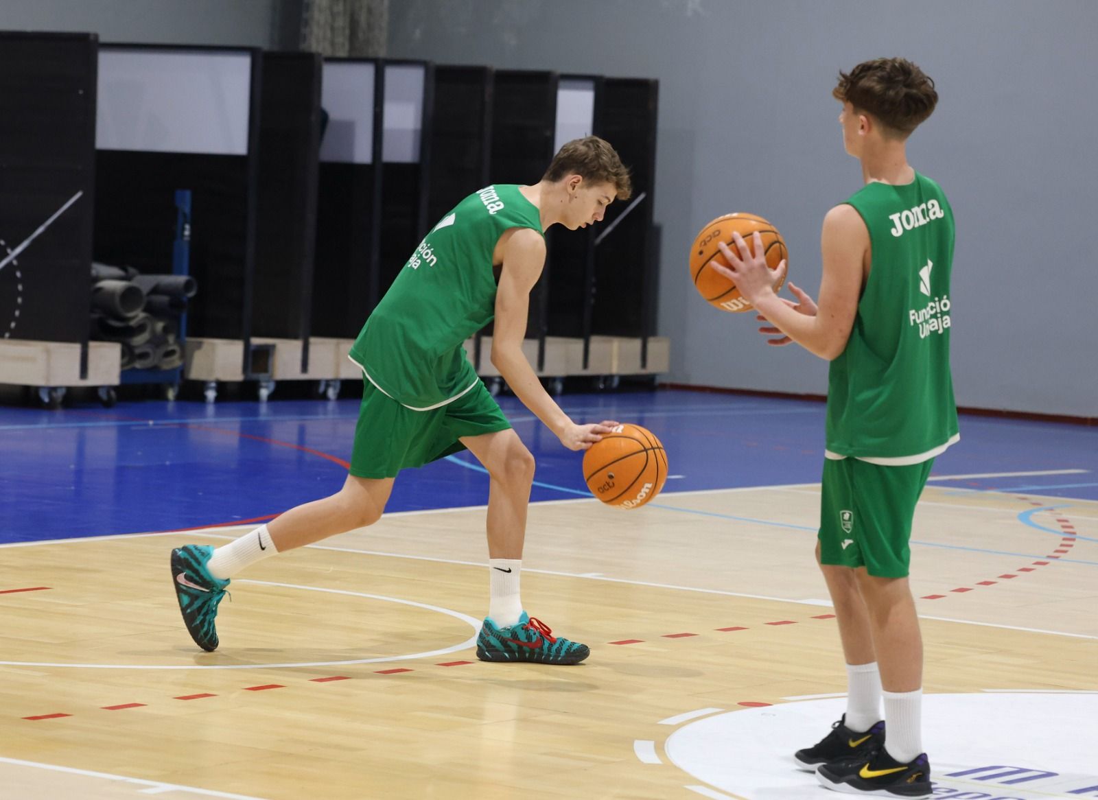 Ilusión, sonrisas y nervios en el Unicaja antes de la Minicopa