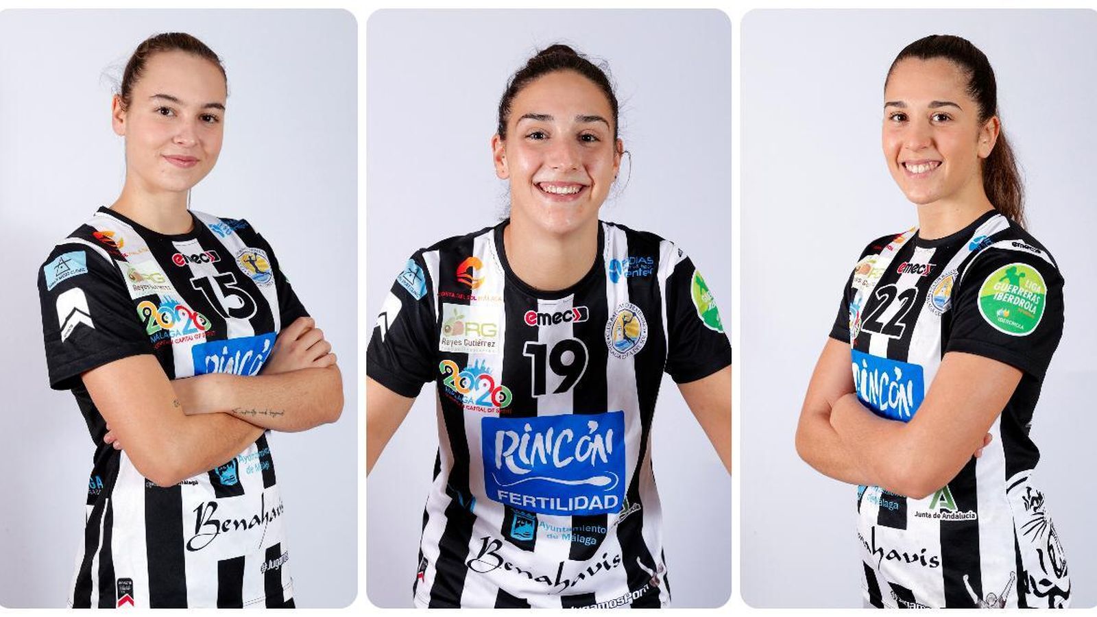 Bárbara Piñeira, Laura Sánchez y Almudena Gutiérrez.