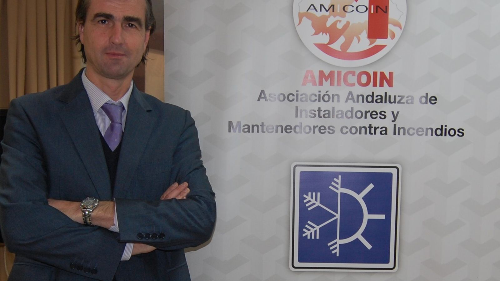 Raúl de La Peña, presidente de la Asociación Provincial de Instaladores de Calefacción.