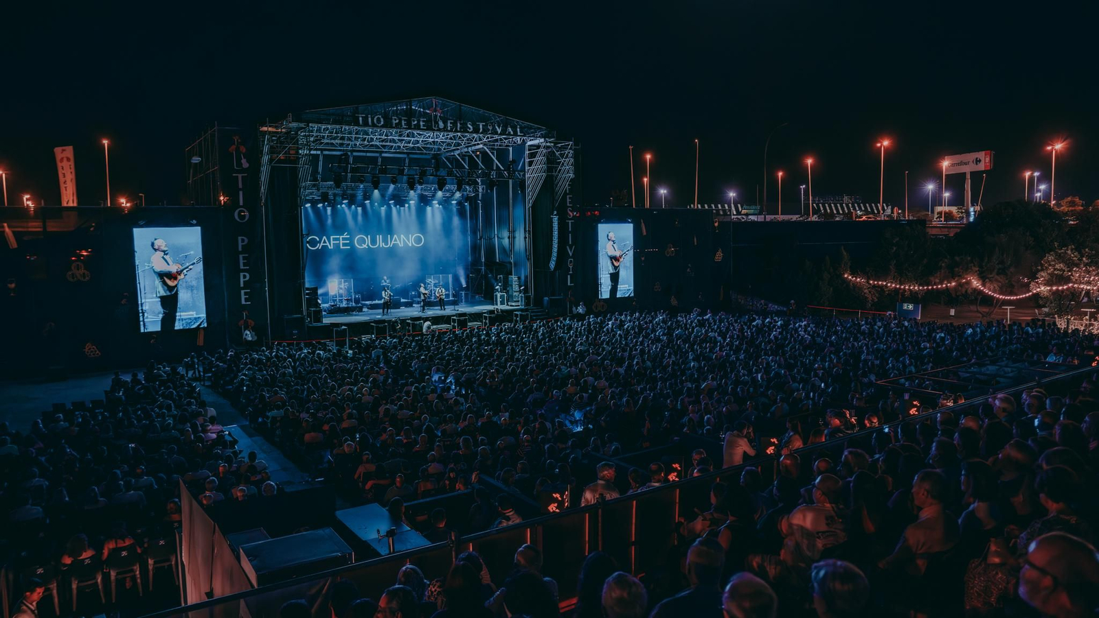 Las imágenes del concierto de Café Quijano en Tío Pepe Festival en Jerez Las imágenes del concierto de Café Quijano en Tío Pepe Festival en Jerez