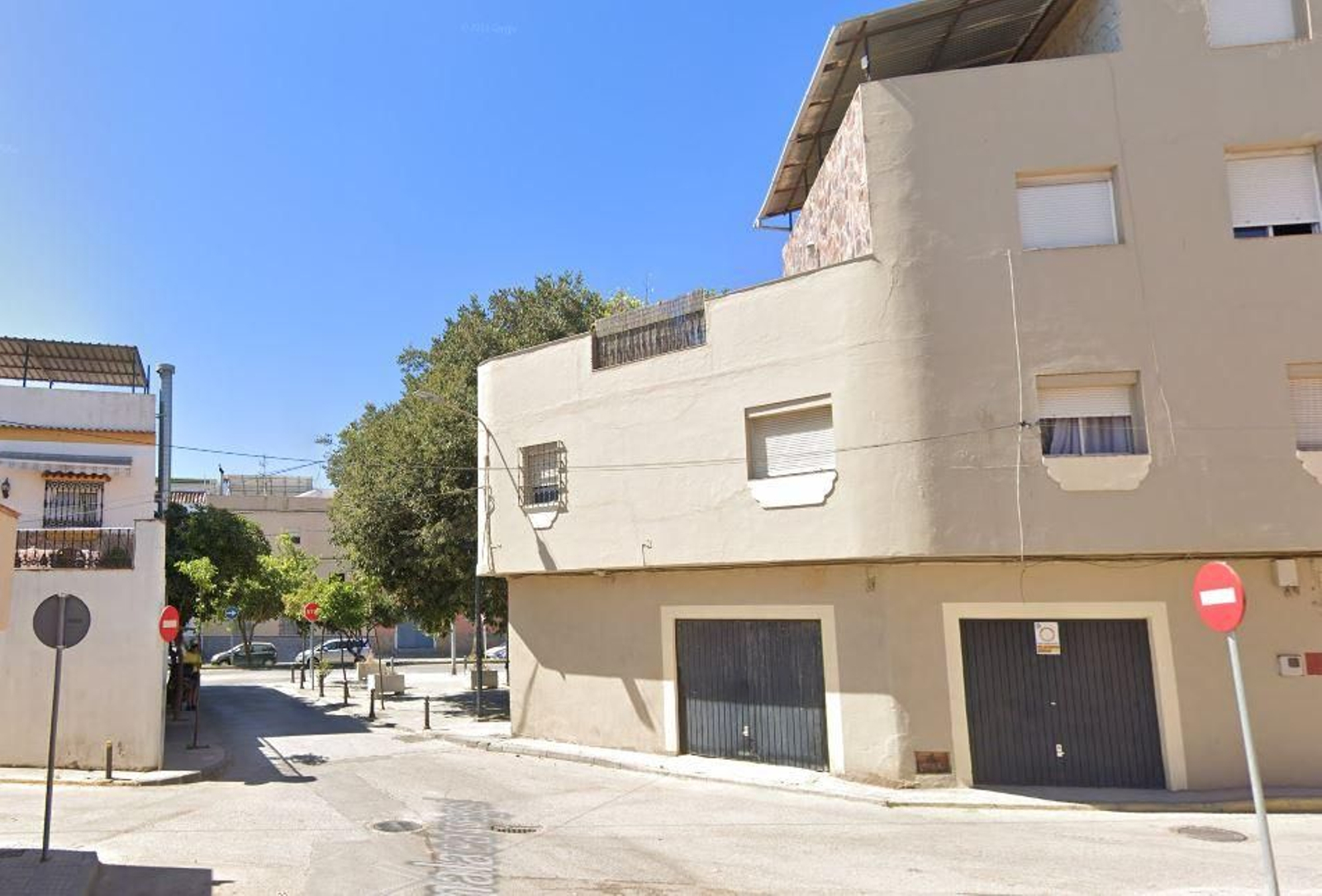 Inmediaciones del lugar de los hechos en La Bajadilla.