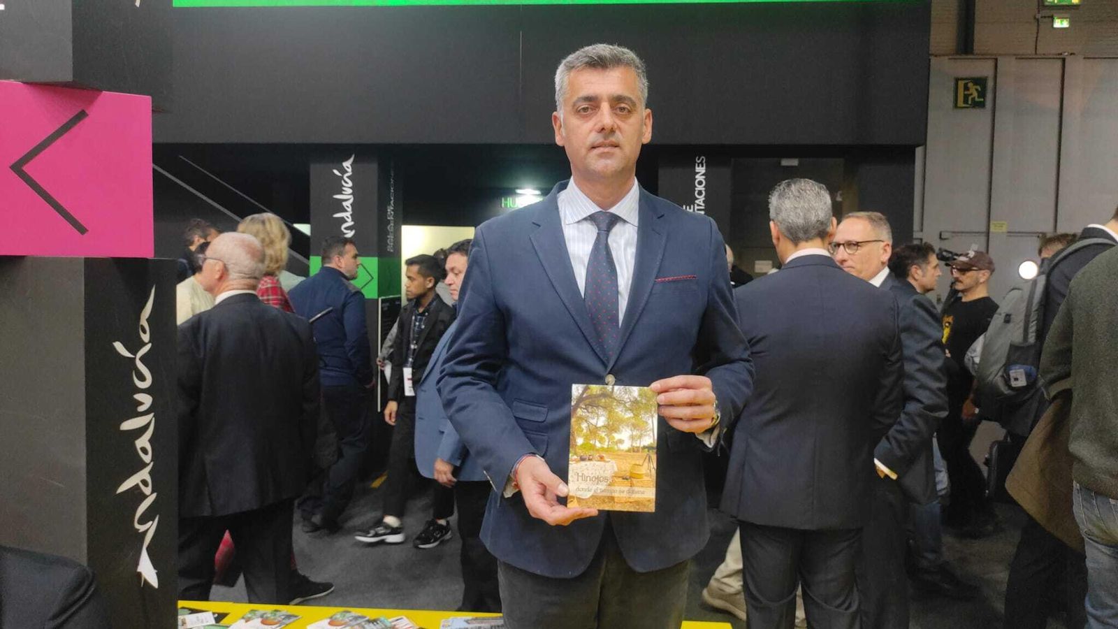 José Aurelio Díaz, teniente alcalde y concejal de turismo de Hinojos, hoy en Fritur 2024