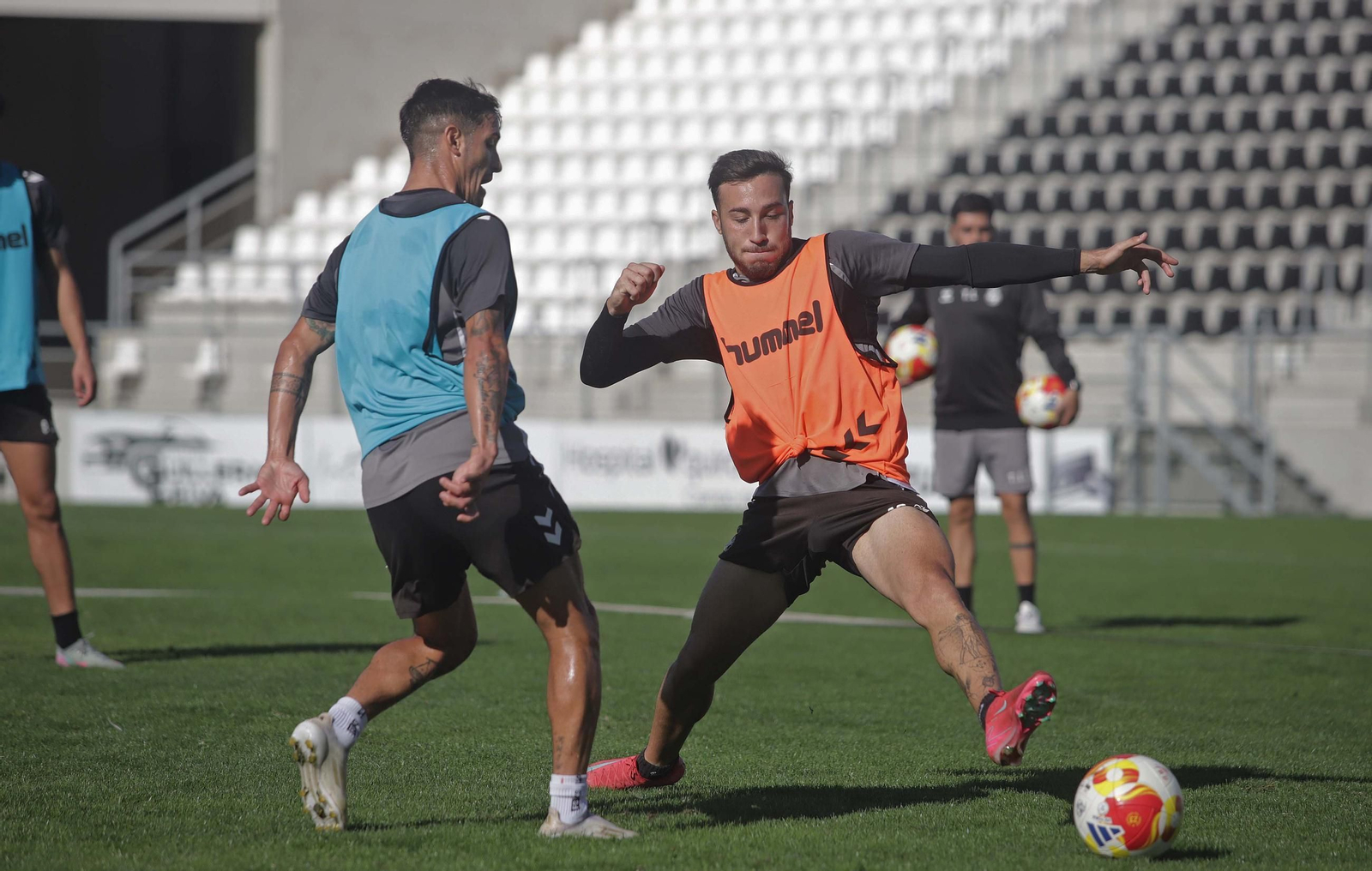 Fotos del entrenamiento de la Balona en el día de la Inmaculada Concepción