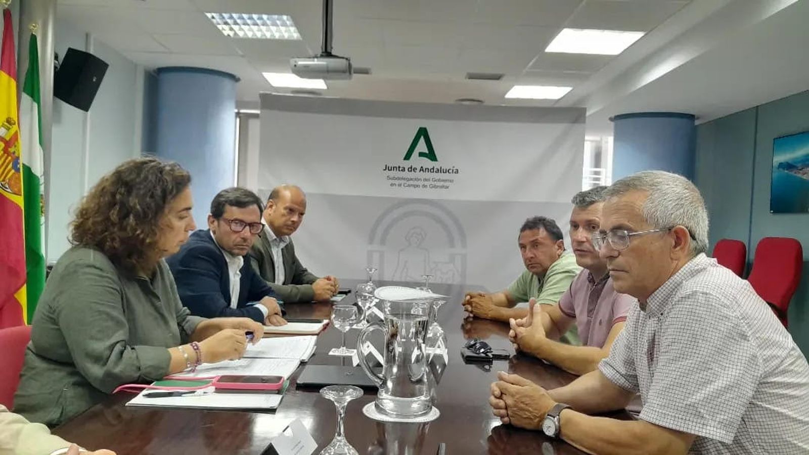 Gómez se reúne con los delegados territoriales de Fomento y Medio Ambiente