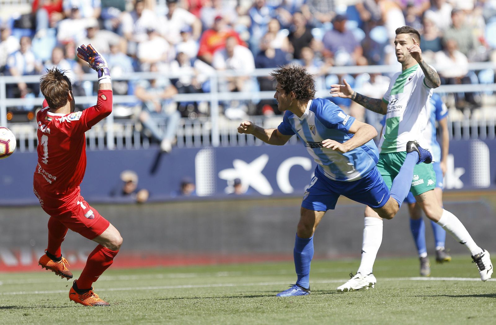 Las fotos del Málaga CF-Extremadura