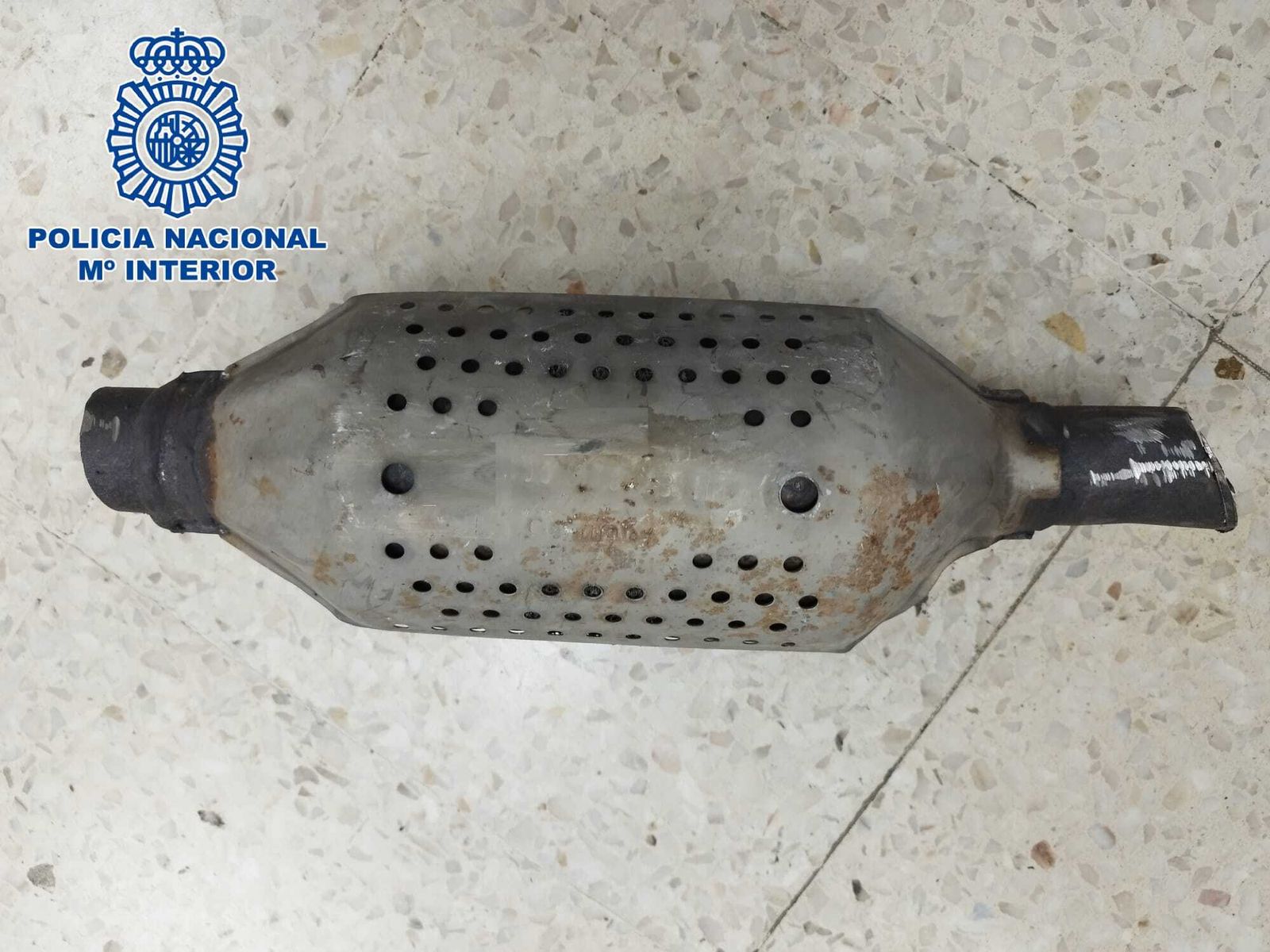Imágenes de catalizadores robados en la provincia de Cádiz