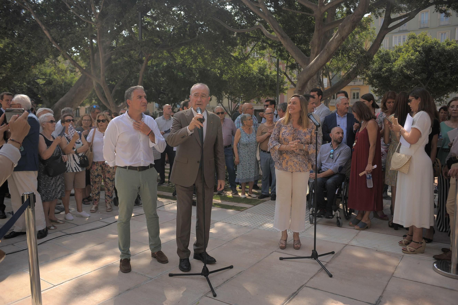 Fotos de la inauguración de los trabajos de reurbanización de la Alameda Fotos de la inauguración de los trabajos de reurbanización de la Alameda