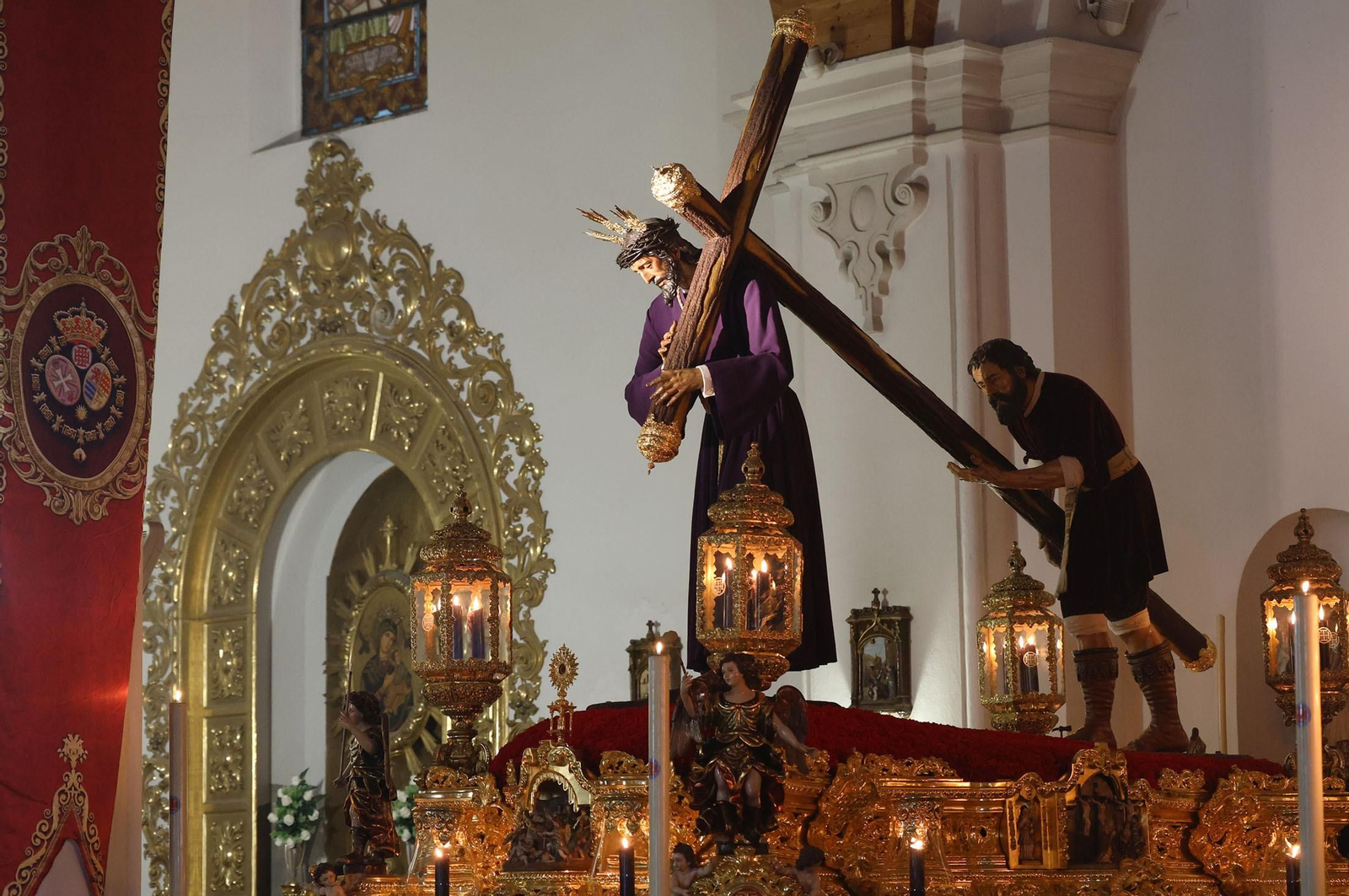 Las mejores imágenes de La Madrugá de Huelva: Hermandad del Nazareno