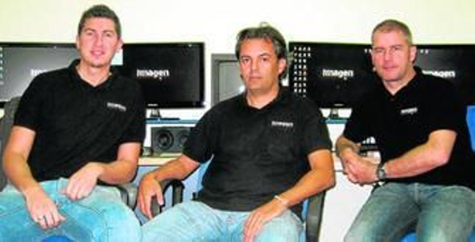 Los tres responsables de Imagen Visual Art tienen como valor seguro su experiencia y profesionalidad.