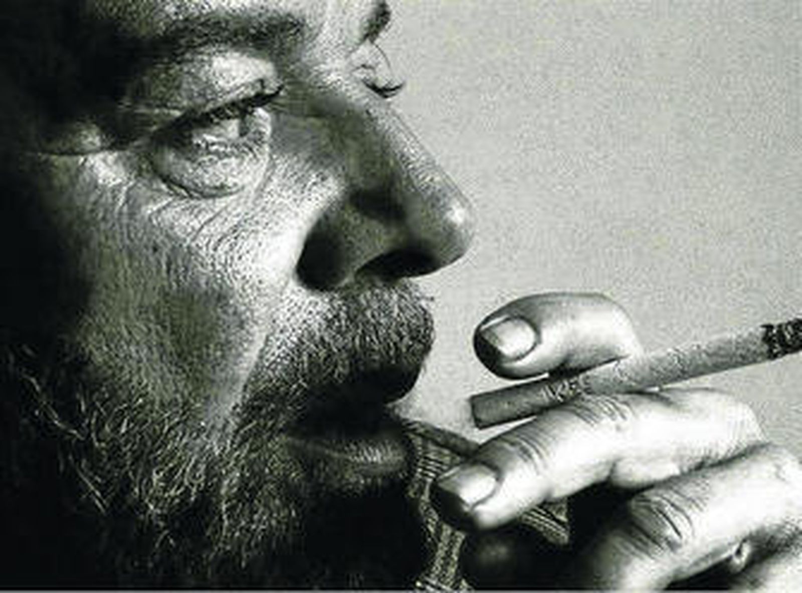 Polvo de mariposa entre los dedos