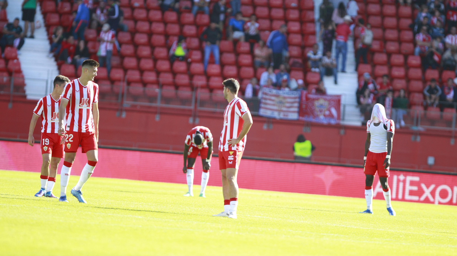 Imágenes del partido U.D. Almería-U.D. Las Palmas
