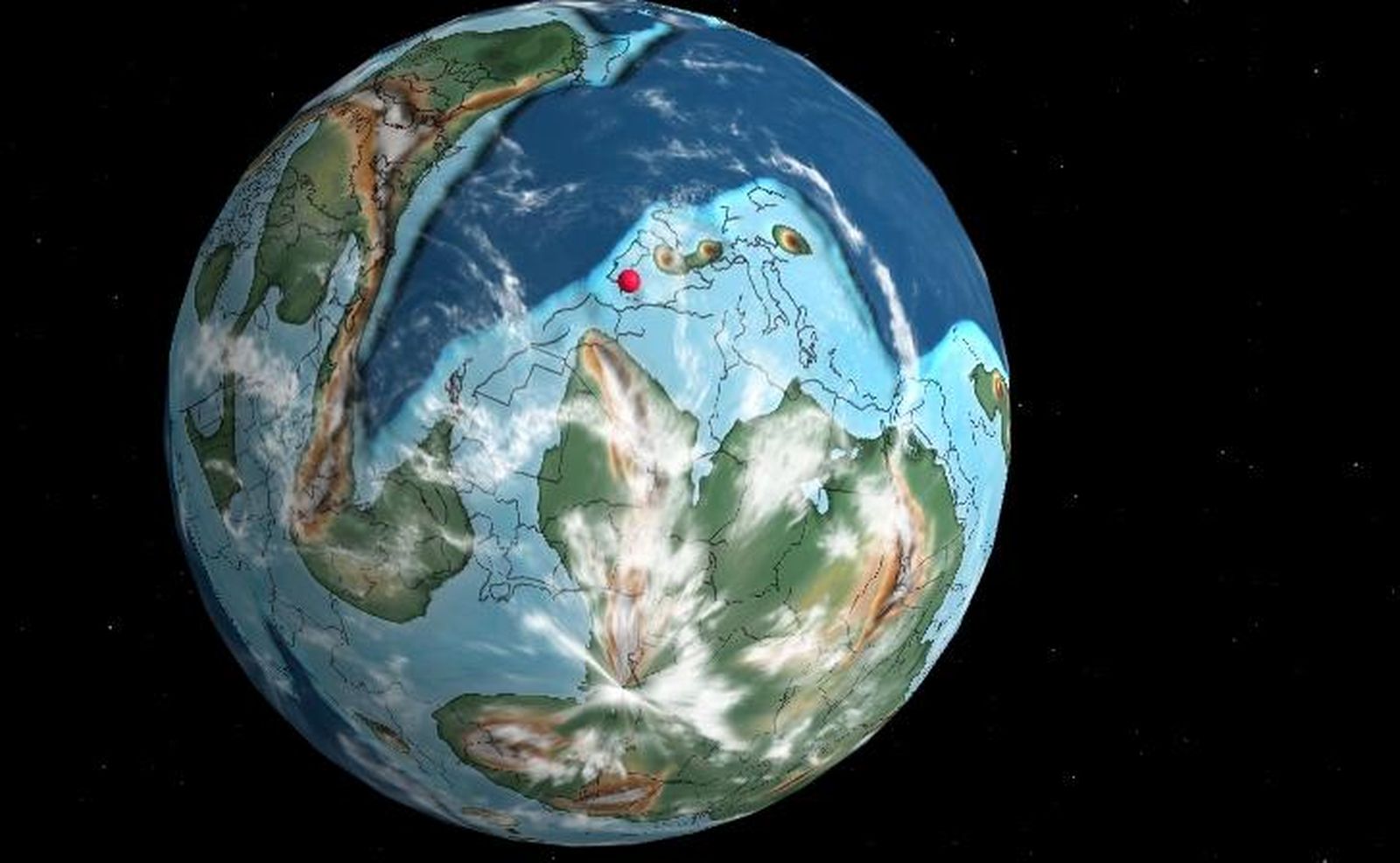 ¿Dónde estaba tu pueblo o ciudad en la época de los dinosaurios?