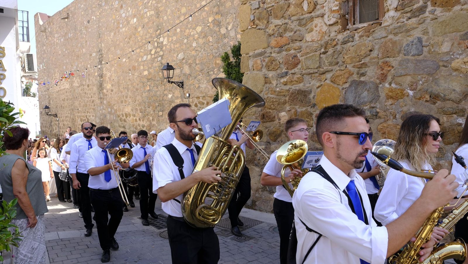 La Procesión de San Agustín en Mojácar, en imágenes