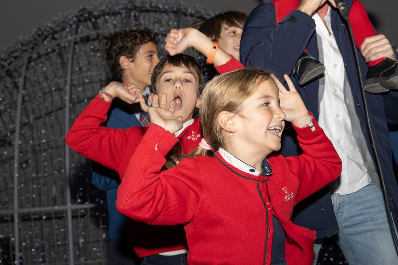 Inauguración del espectáculo de luz y sonido de la UPM