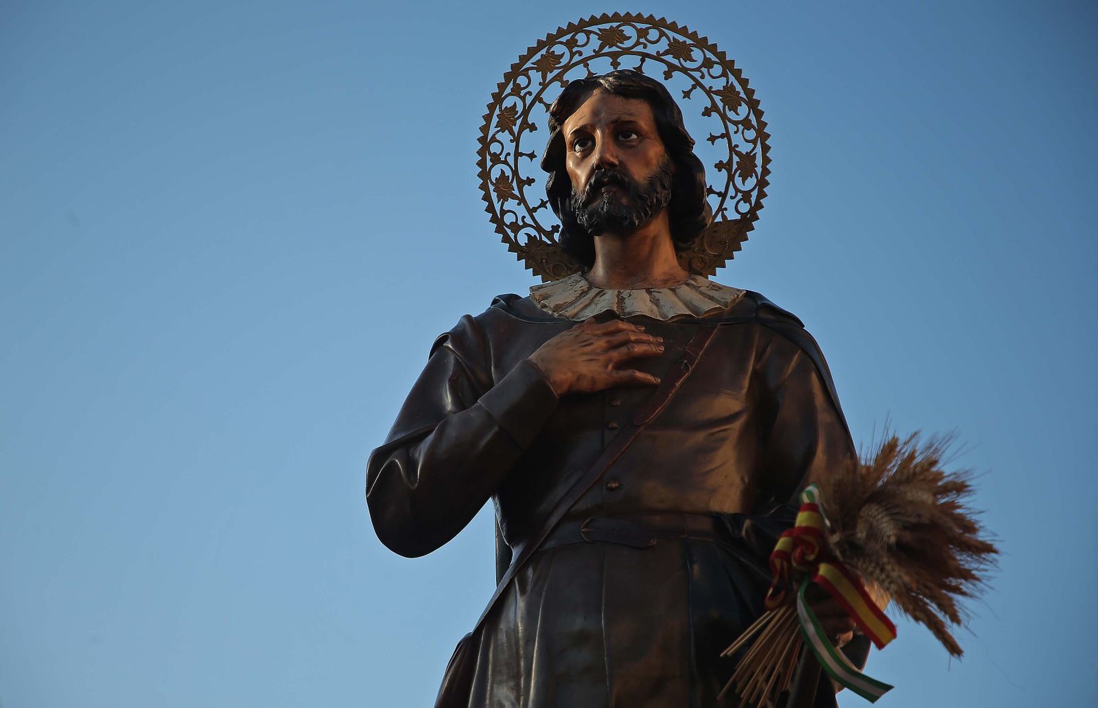 El regreso a su templo de la Virgen de la Luz de Tarifa, en imágenes
