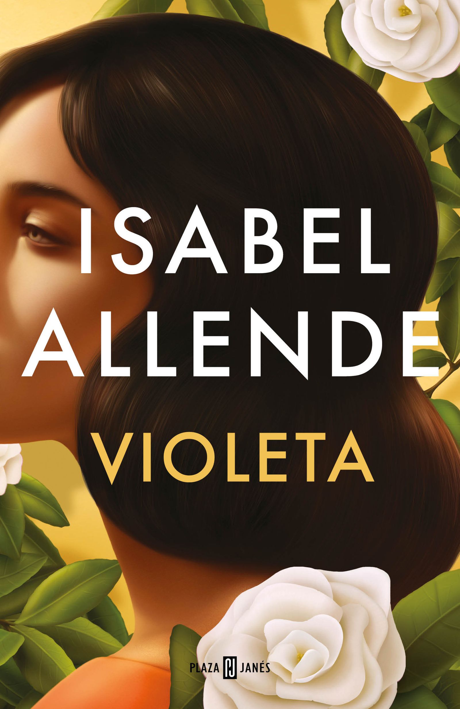 Portada Violeta, de Isabel Allende.