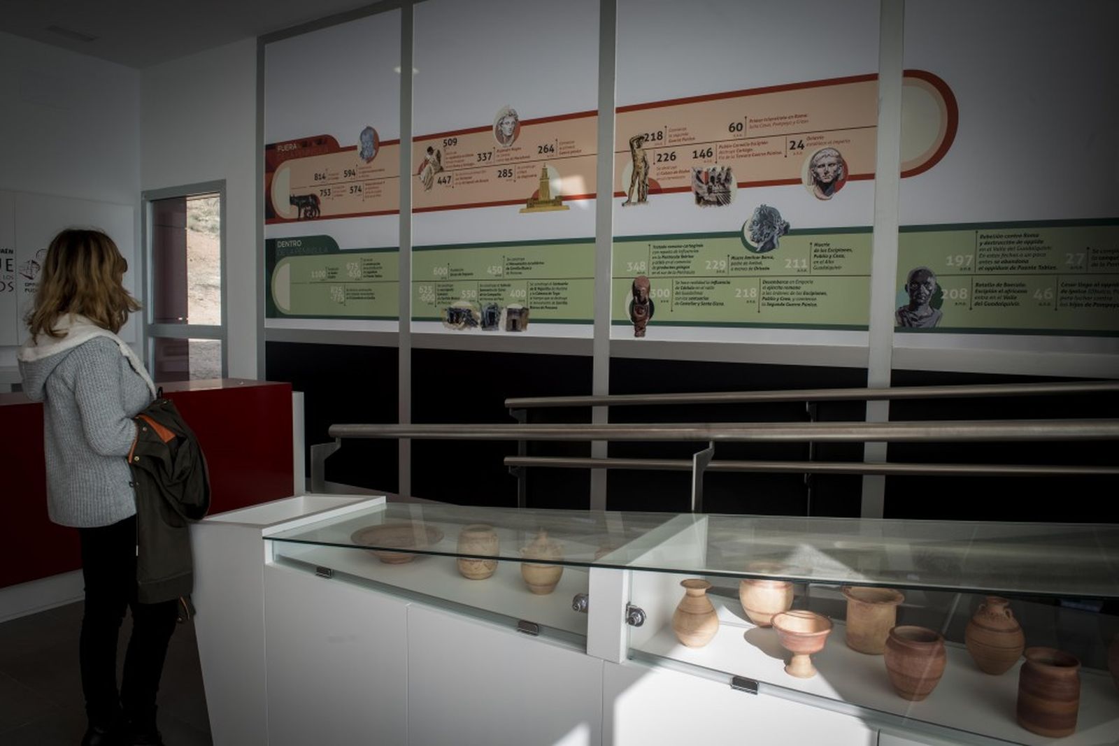 Centro de Visitantes del Oppidum íbero de Puente Tablas.