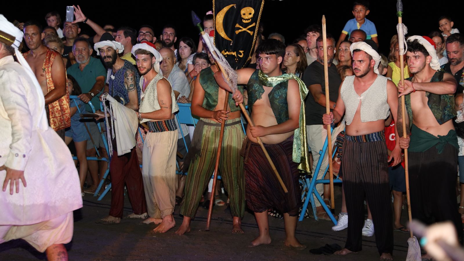 Participantes en el desembarco.