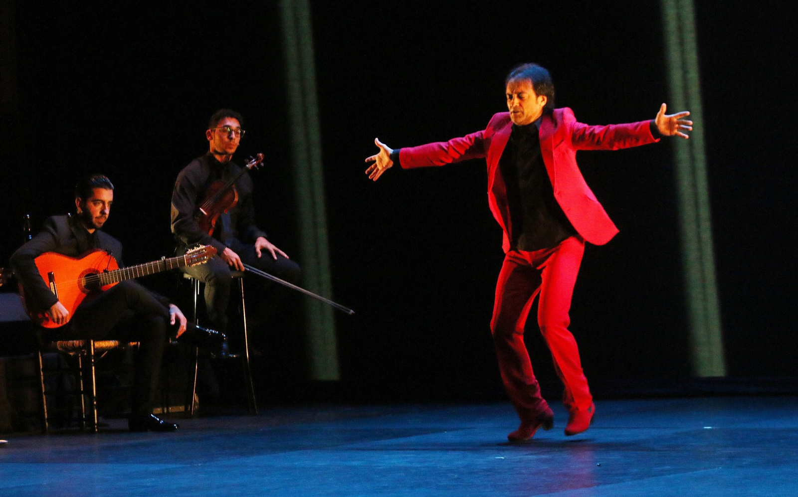 El bailaor linense David Morales.