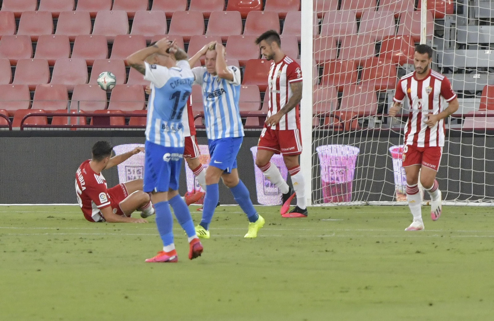 Las fotos del Almería-Málaga