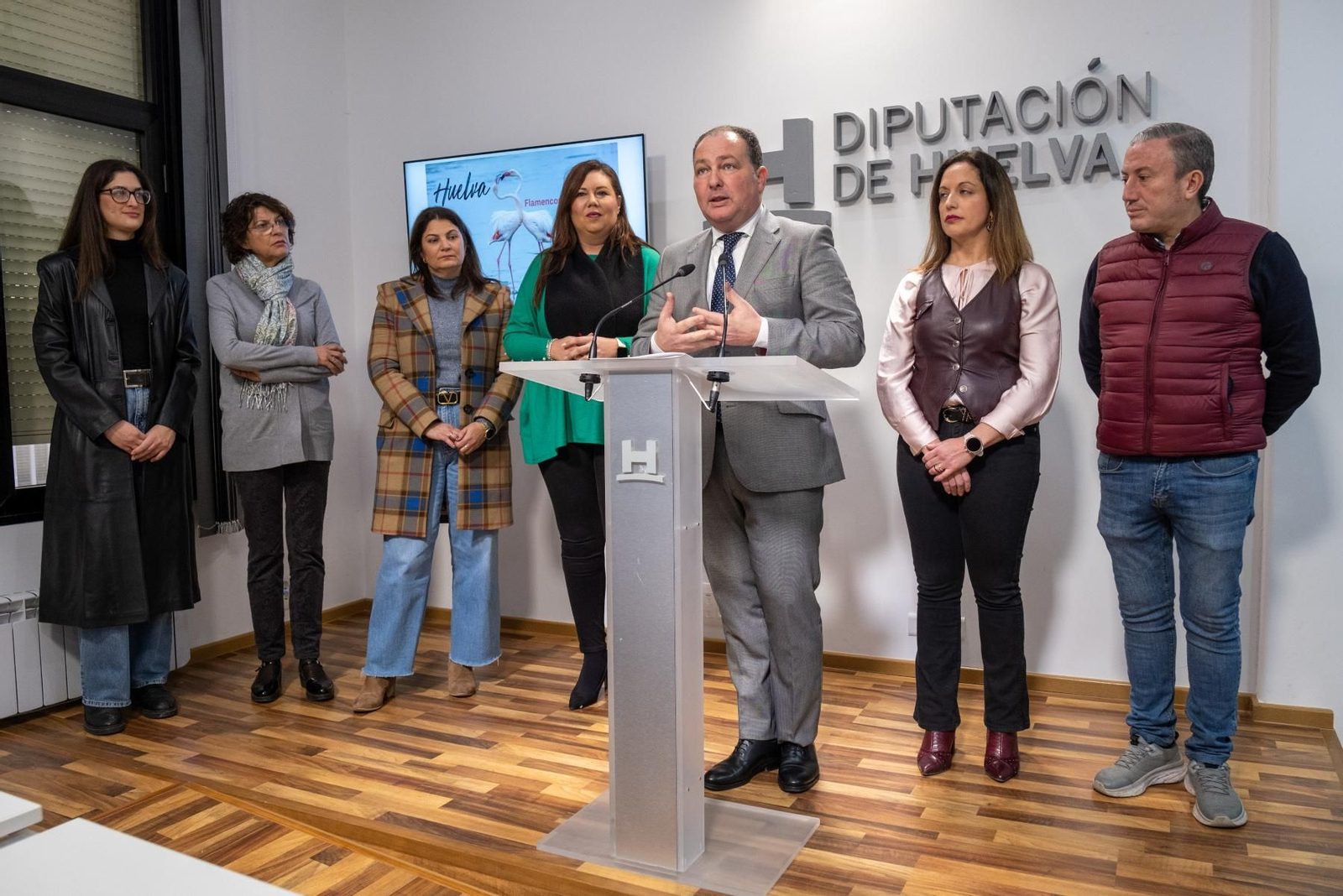 Presentación de Simof en la Diputación de Huelva.