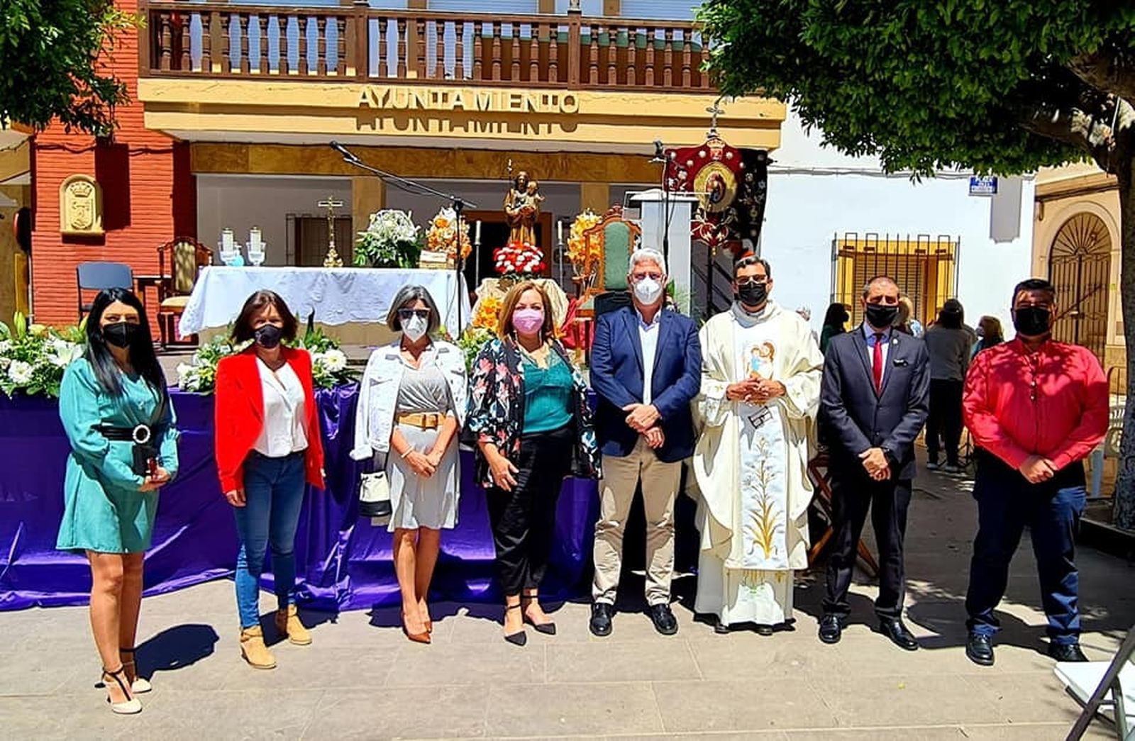 Huércal mantiene sus tradiciones en fiestas pese a la pandemia