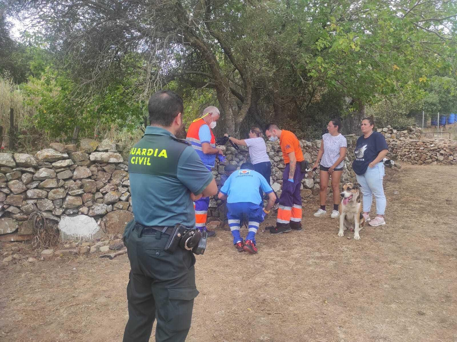 Rescate de un vecino de 92 años en Tarifa