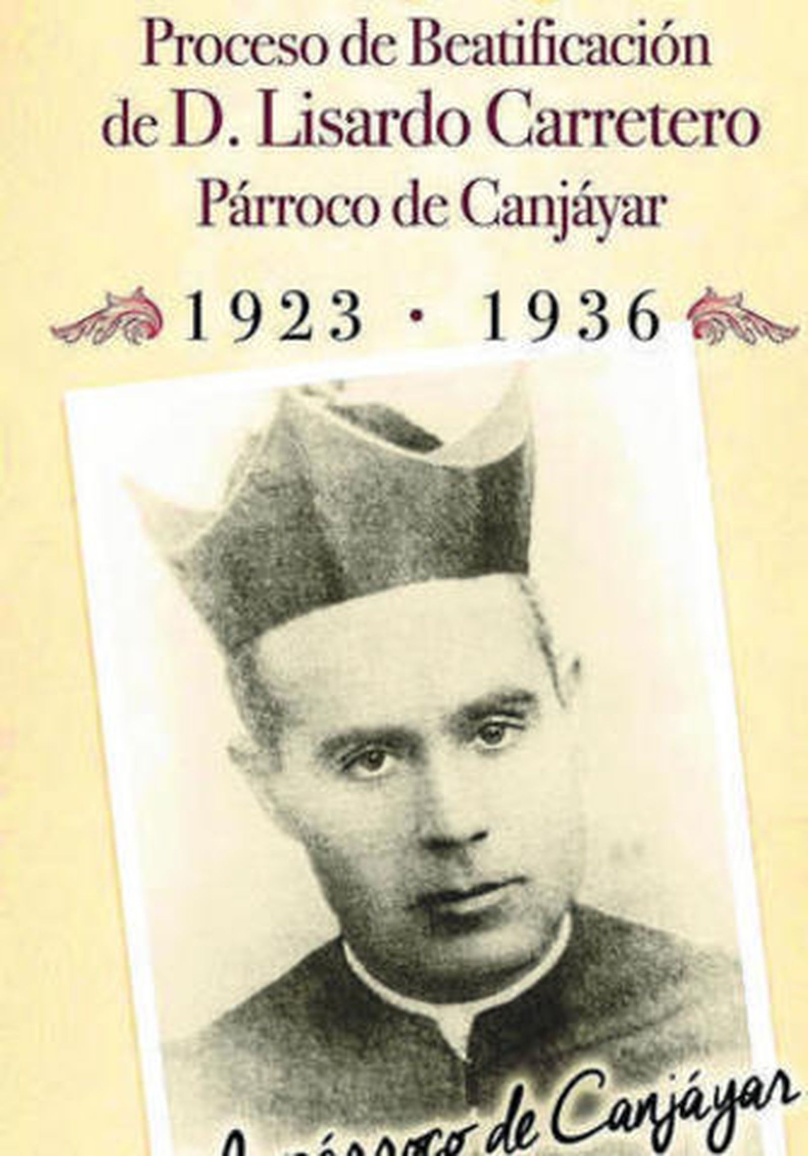 Tríptico que reparte estos días el Ayunltamiento de Lisardo Carretero.